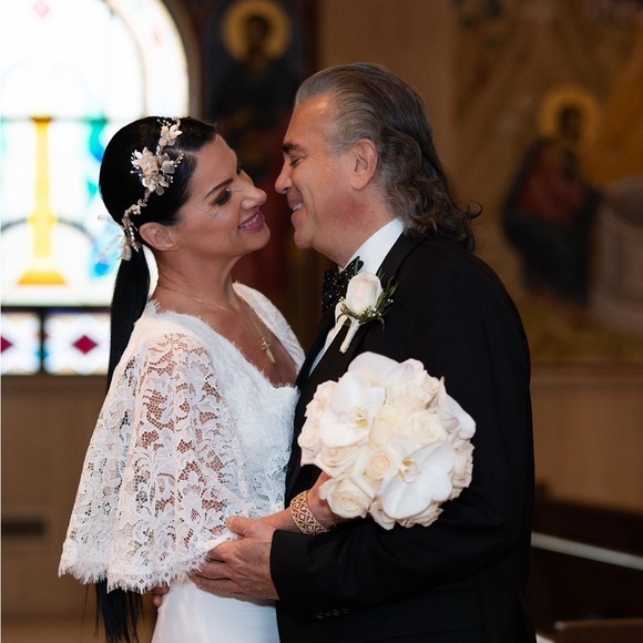 HERSILIA FLORAL HEADPIECE - Picture 3 of 7